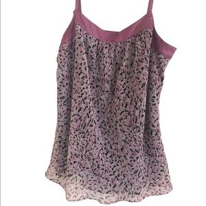 flowy babydoll cami top